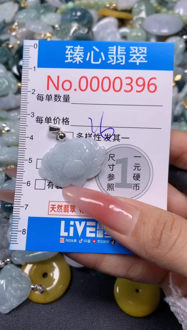 【闪购商品】翡翠颈饰未镶嵌含绳000396
