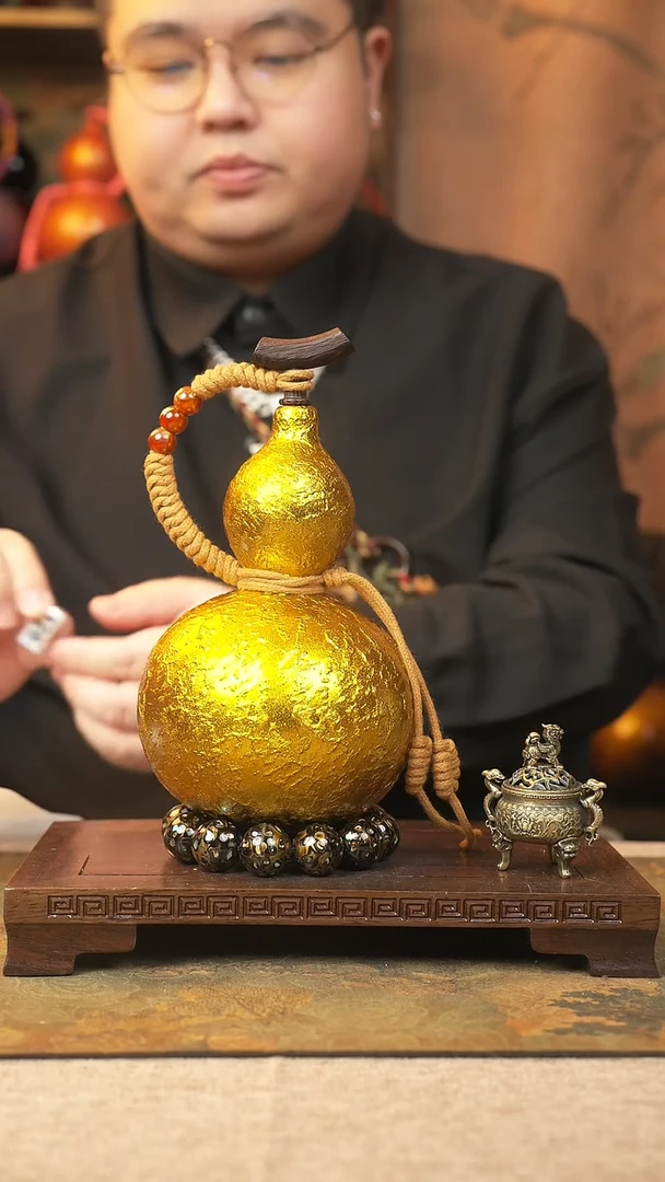 【闪购商品】129大漆葫芦一物一拍记葫堂出品