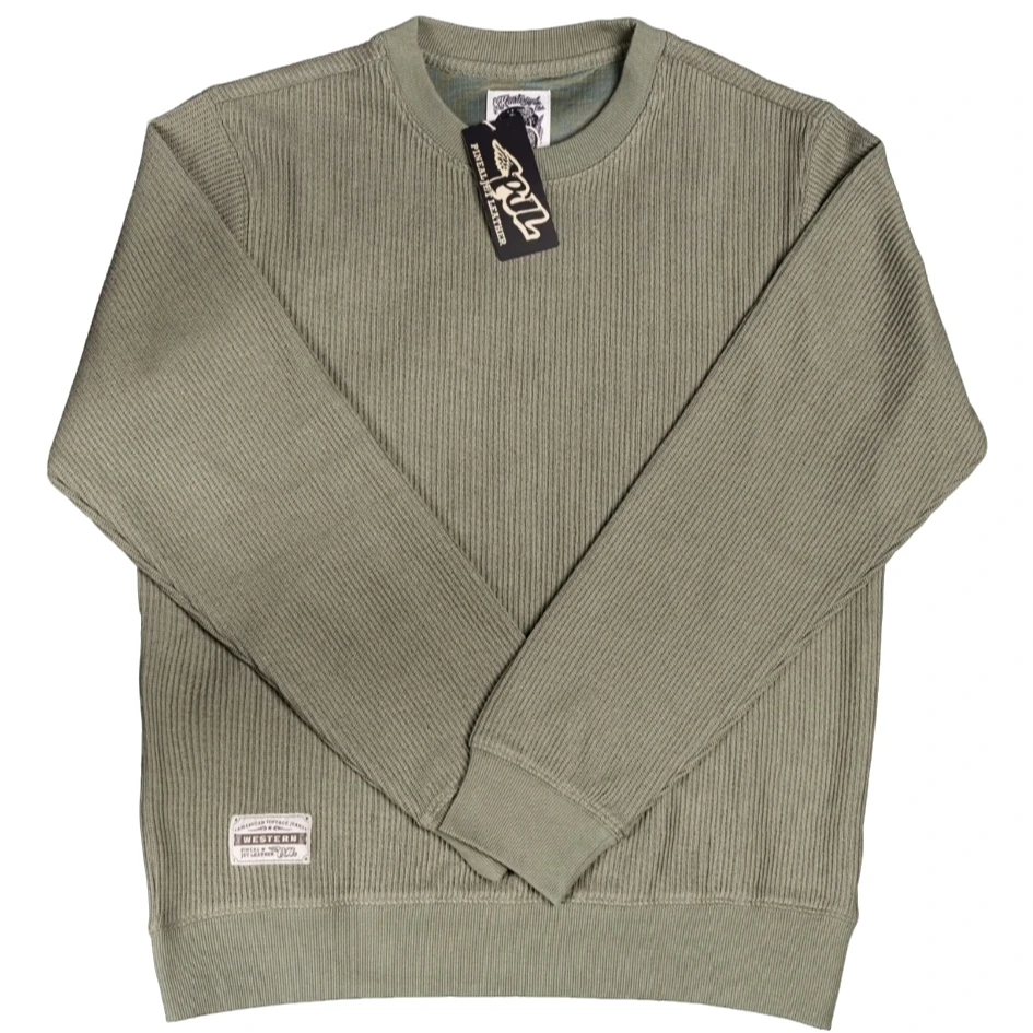 复古针织卫衣.男女同款针织衫长袖宽松时尚高级感针织线织套头衫