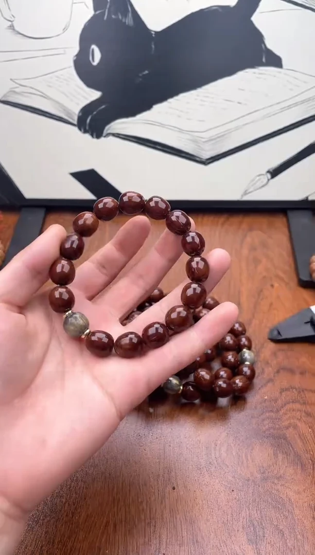 手串紫金鼠紫金鼠3枣珠