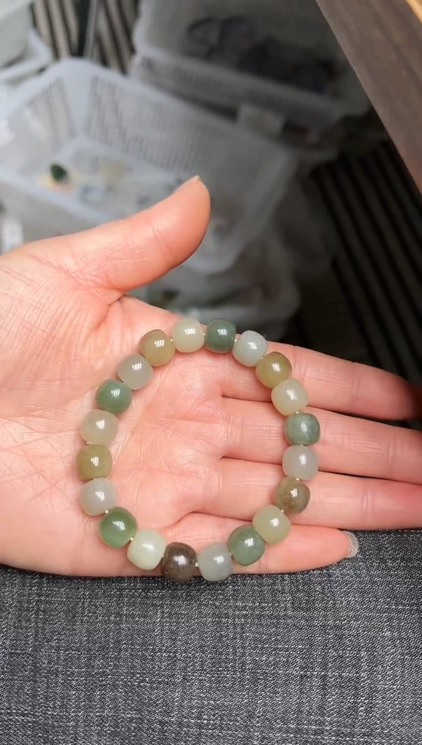 【闪购商品】和田玉手链未镶嵌手链C-6