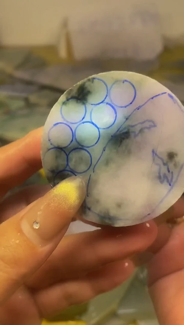 散珠翡翠天然缅甸翡翠A货53