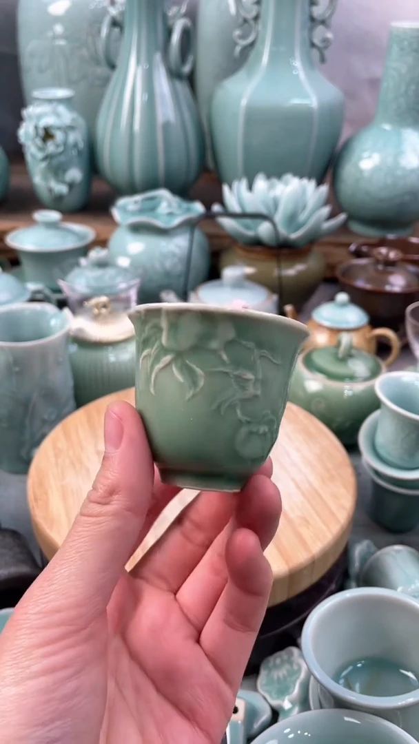 【闪购商品】福利款 慧仙青瓷 瓷器 主人杯