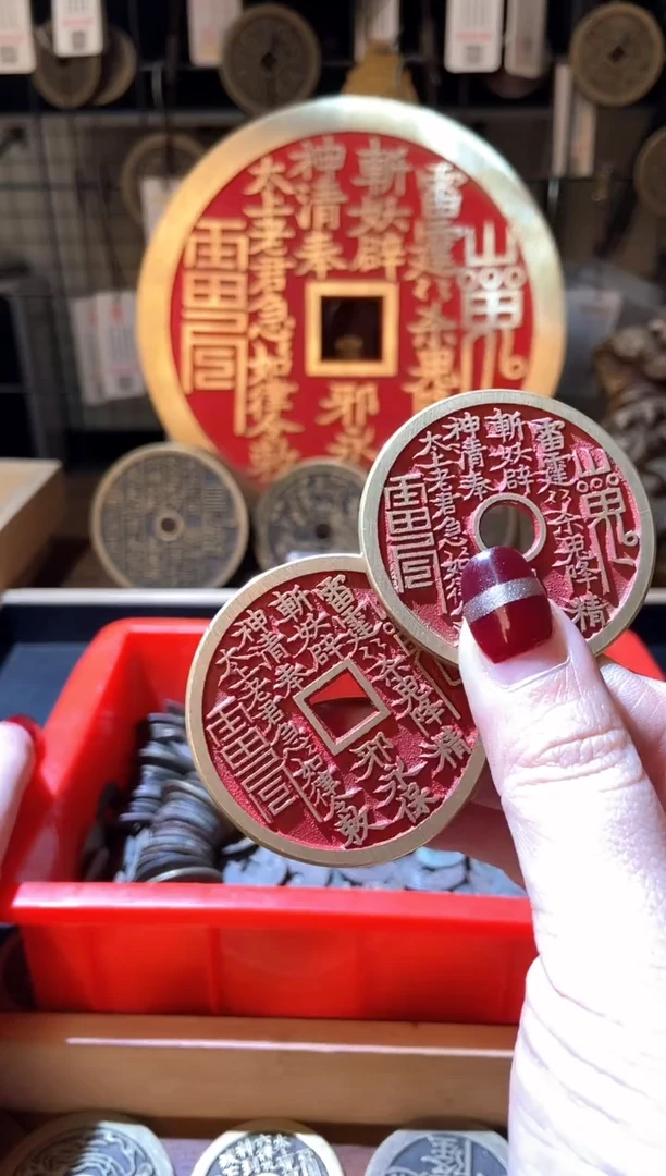 【闪购商品】铜现代翻砂铜工艺品赣炉点砂1对
