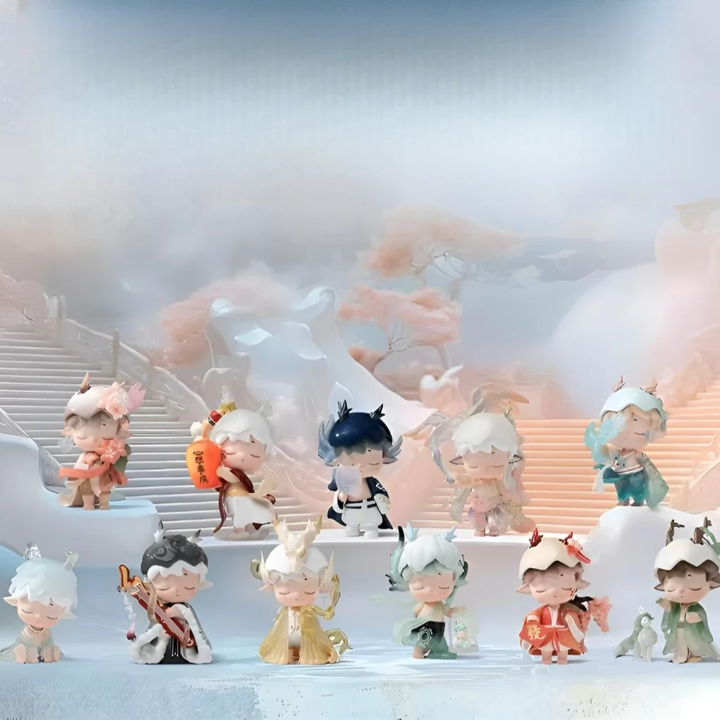 【李李拆盒】Heyone黑玩MIMI风华录系列手办盲盒潮玩摆件礼物