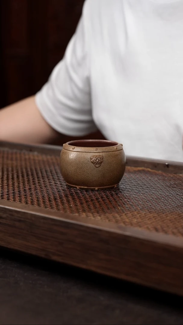 茶壶紫砂岩中泥战鼓杯
