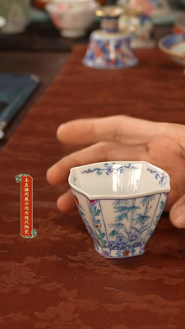 陶瓷景德镇手工手绘美器