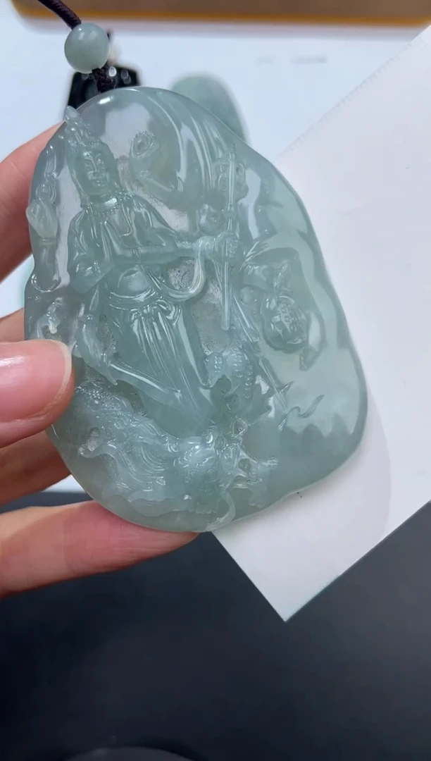 未镶嵌挂件翡翠371566  多人