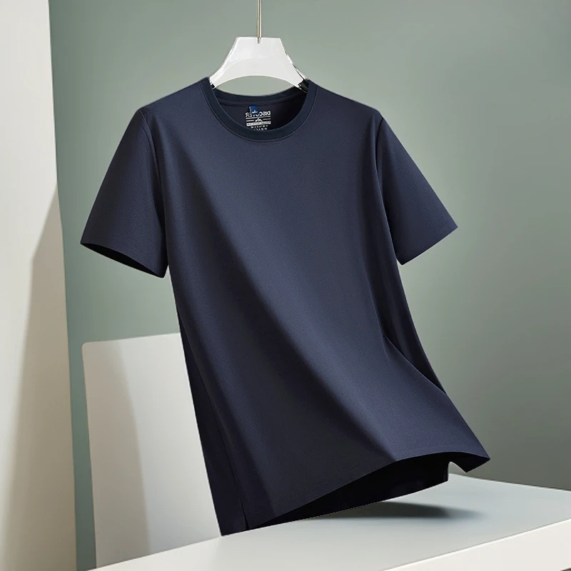 Louis Fordea/路易弗狄男士短袖t恤衫宽松高档男士奢侈品潮牌T恤