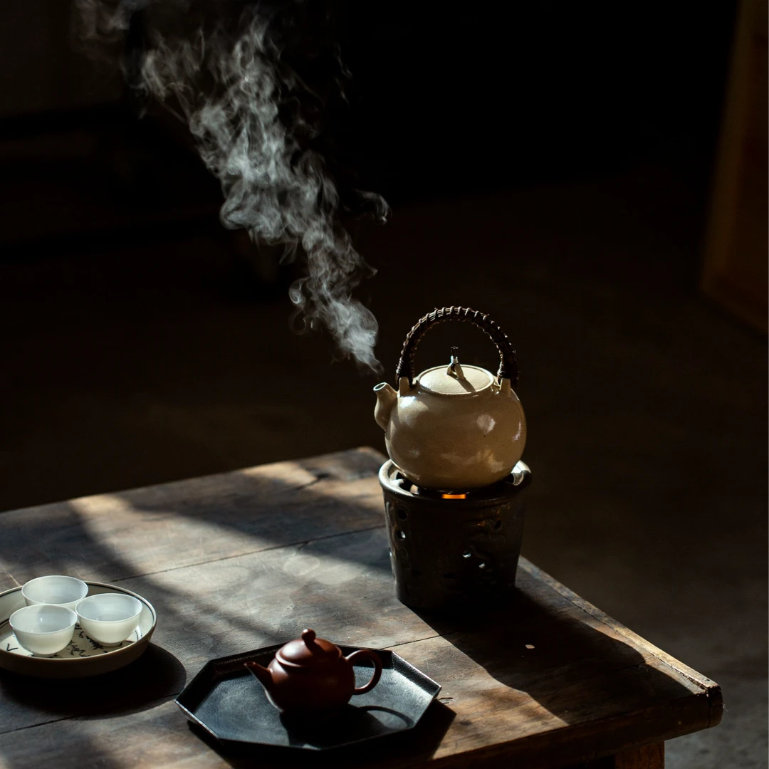 1000ml柴烧煮茶煮水壶中式复古茶壶0419