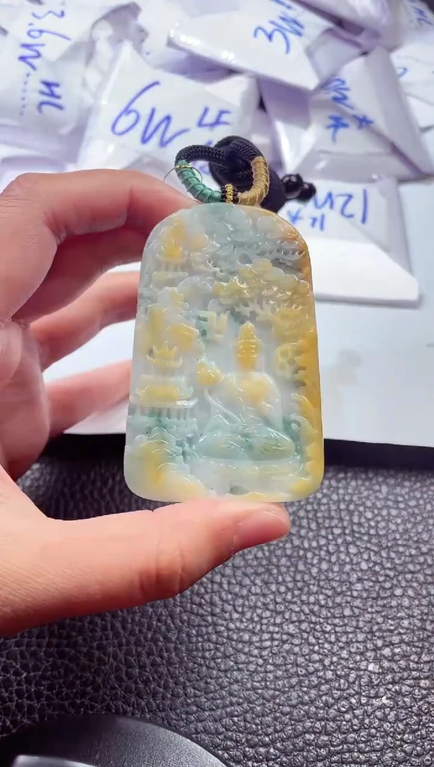 颈饰未镶嵌翡翠00007957
