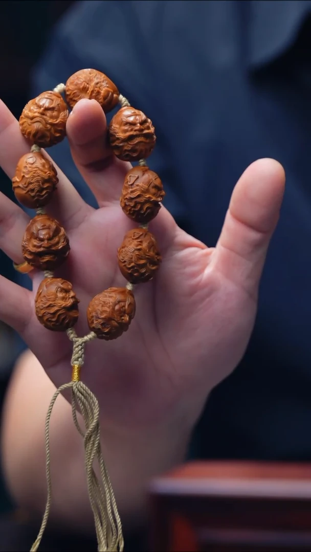 橄榄核手串/手链山鬼监制【钟馗】微瑕