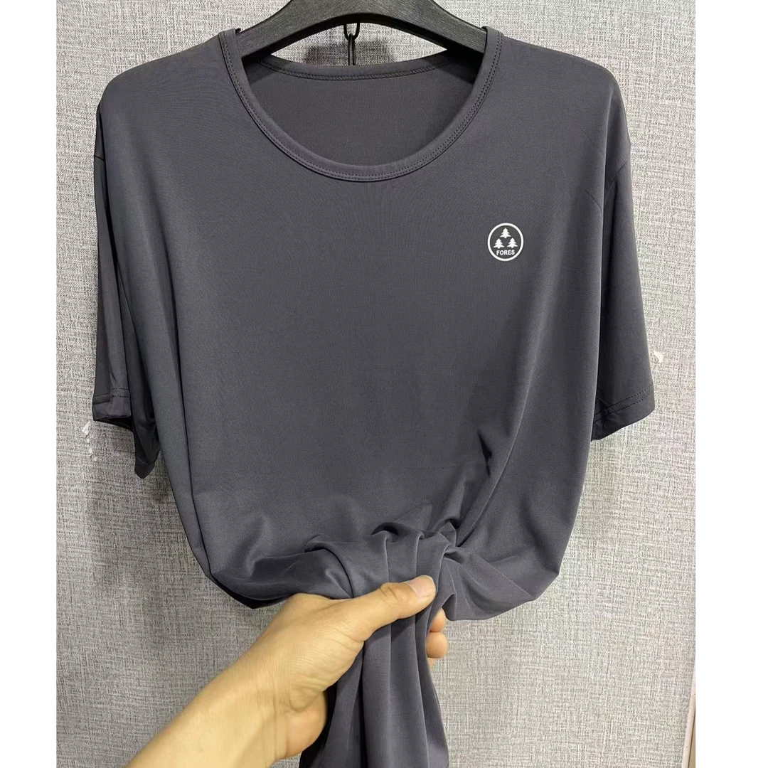 男士夏款柔软舒适小标短袖