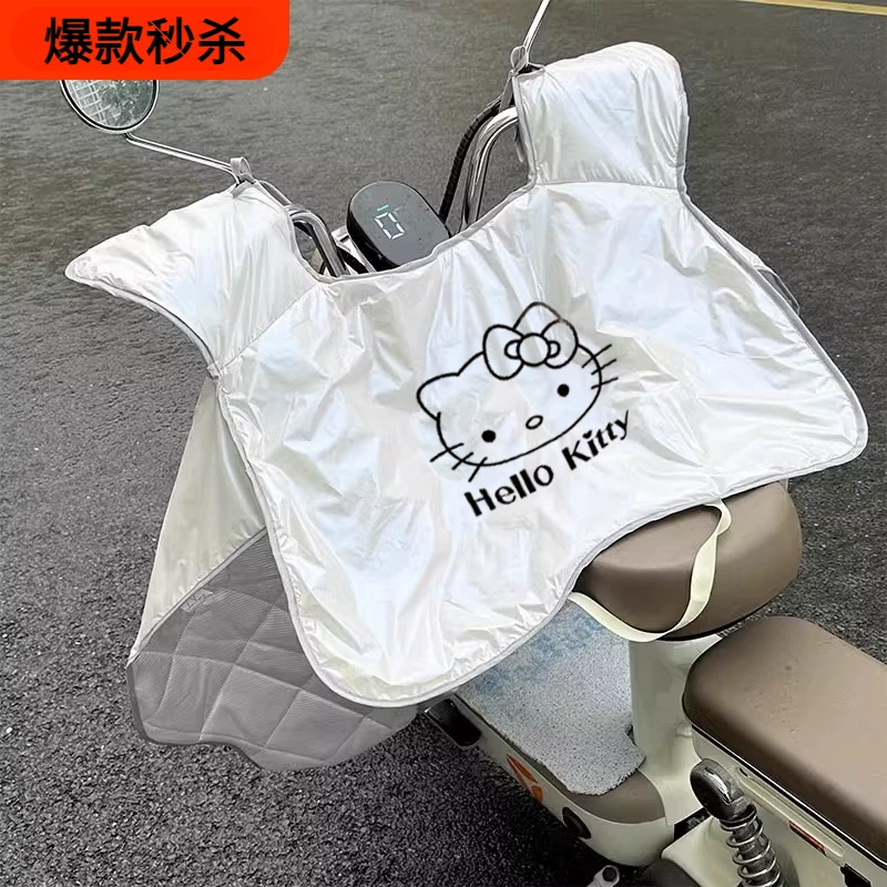 电动车挡风被夏季防晒隔热防水电瓶摩托车夏天四季通用防紫外线gh