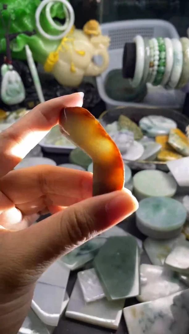 裸石翡翠A货翡翠22