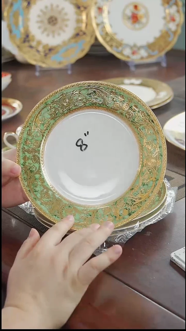 瓷片8英寸平盘 福利价