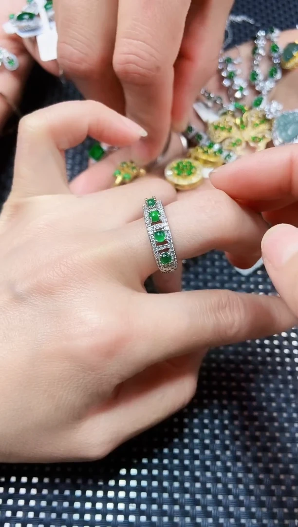 【闪购商品】翡翠戒指未镶嵌11111111111