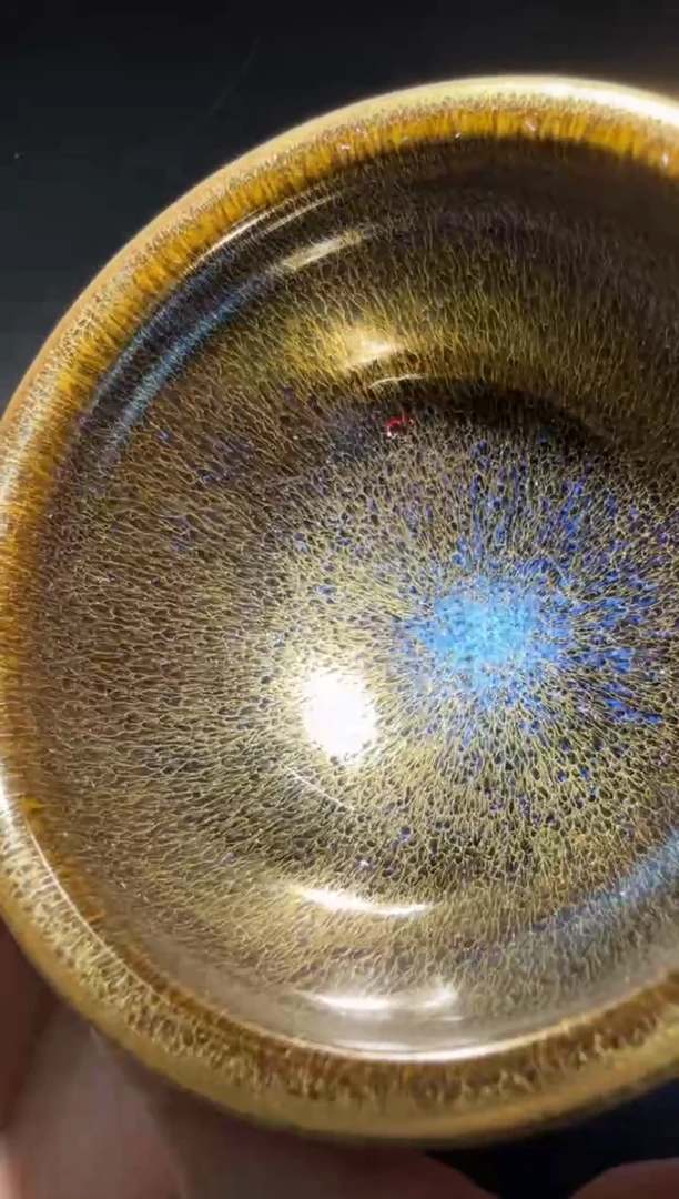 茶杯紫砂建盏故事范泽锋砾石融金76