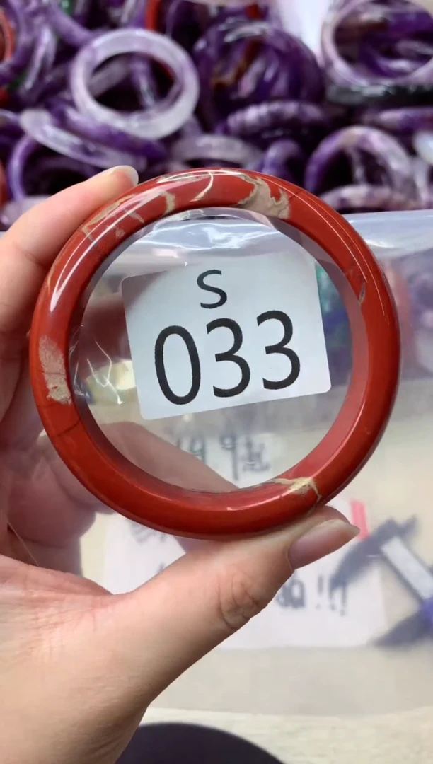 未镶嵌手镯水晶S033-55