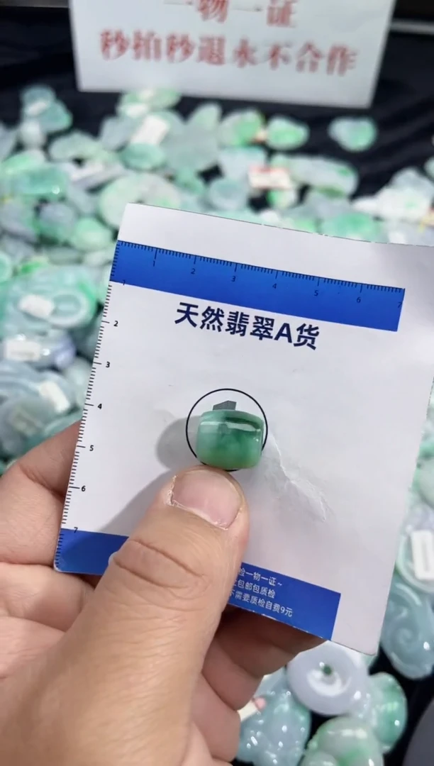颈饰未镶嵌翡翠天然缅甸A货翡翠吊坠