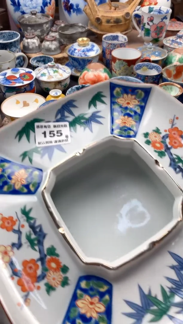 瓷片夫**求155号九姑娘工艺品瓷器脱金