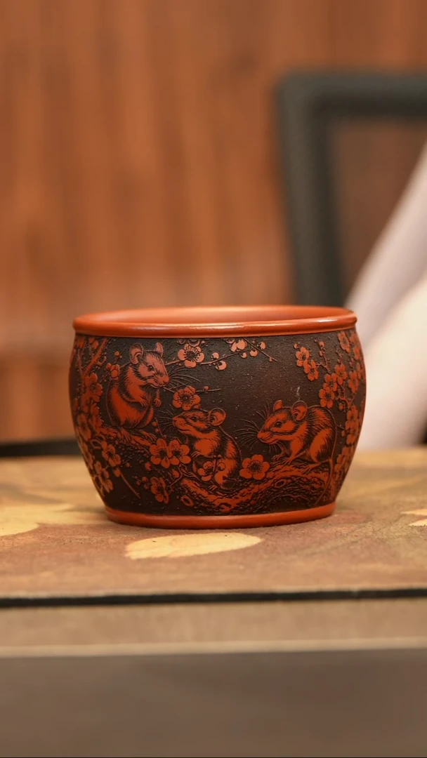 茶杯紫砂宜兴紫砂茶具正品