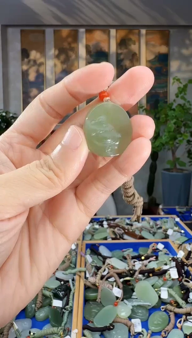未镶嵌和田玉挂件拍一发一