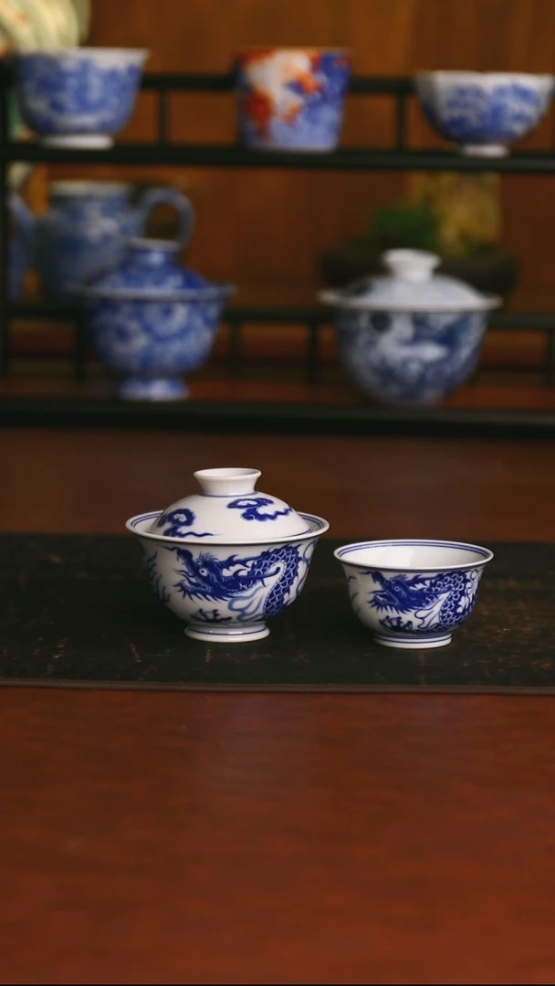 景德镇手工手绘的4