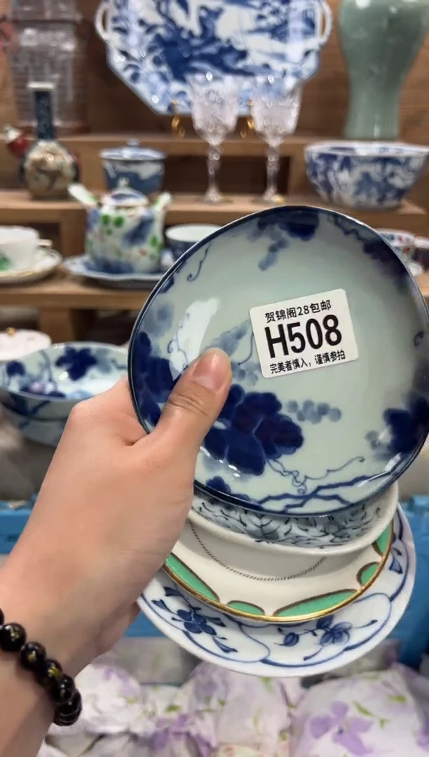 瓷片花**舞       H508