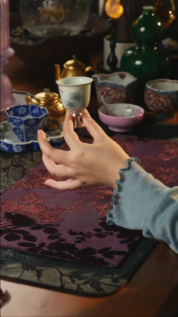瓷片云由山坊