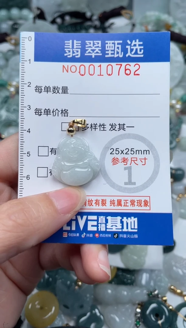 颈饰未镶嵌翡翠10762