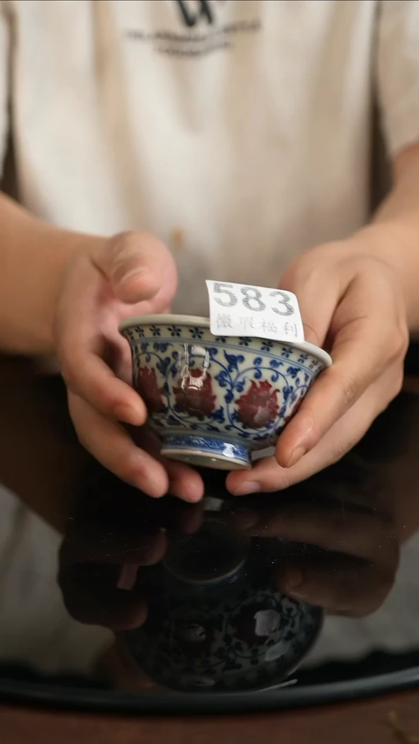 景德镇手工手绘杯