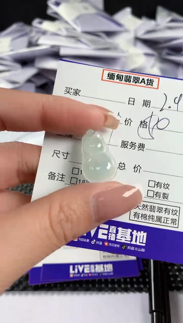 【闪购商品】翡翠颈饰未镶嵌翡翠60