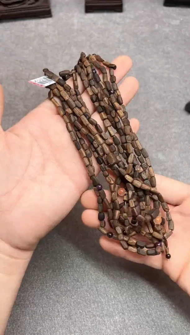 【闪购商品】沉香手串35号沉水文莱多样性发货1条