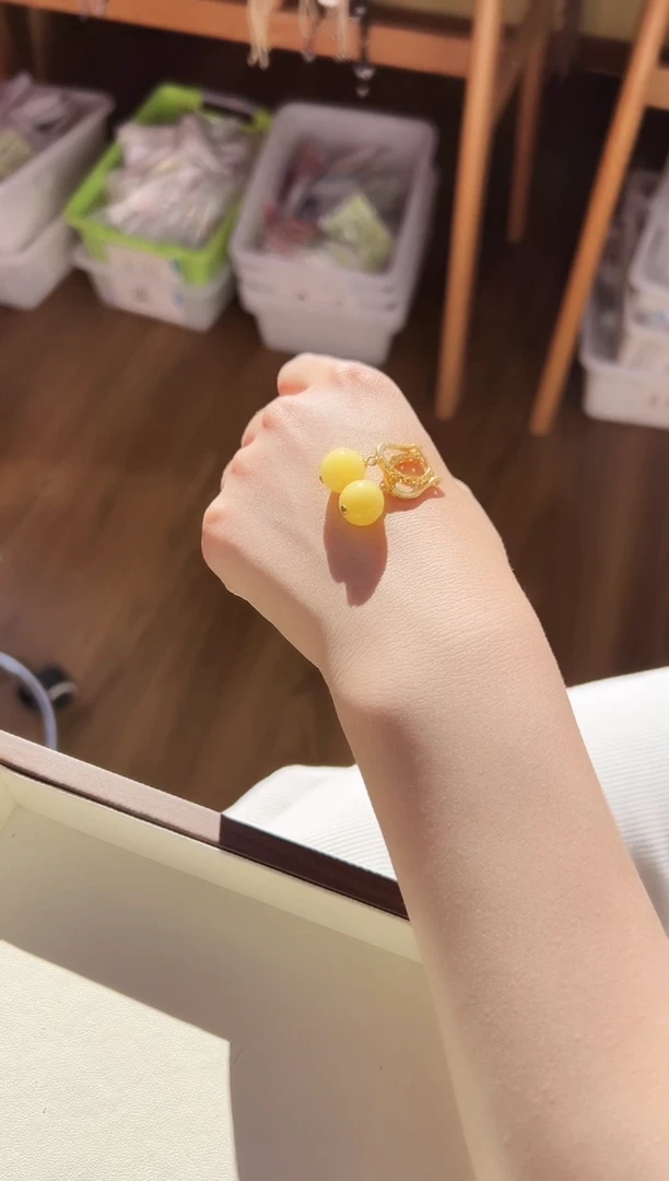 裸石蜜蜡未镶嵌蜜蜡吊坠