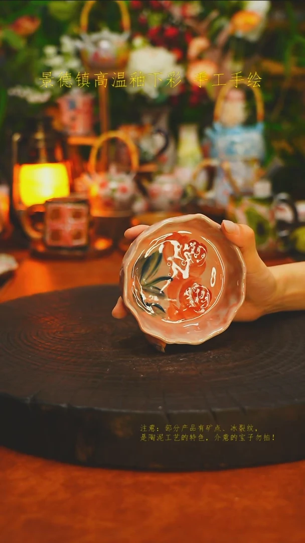 白沙素简陶瓷手作942