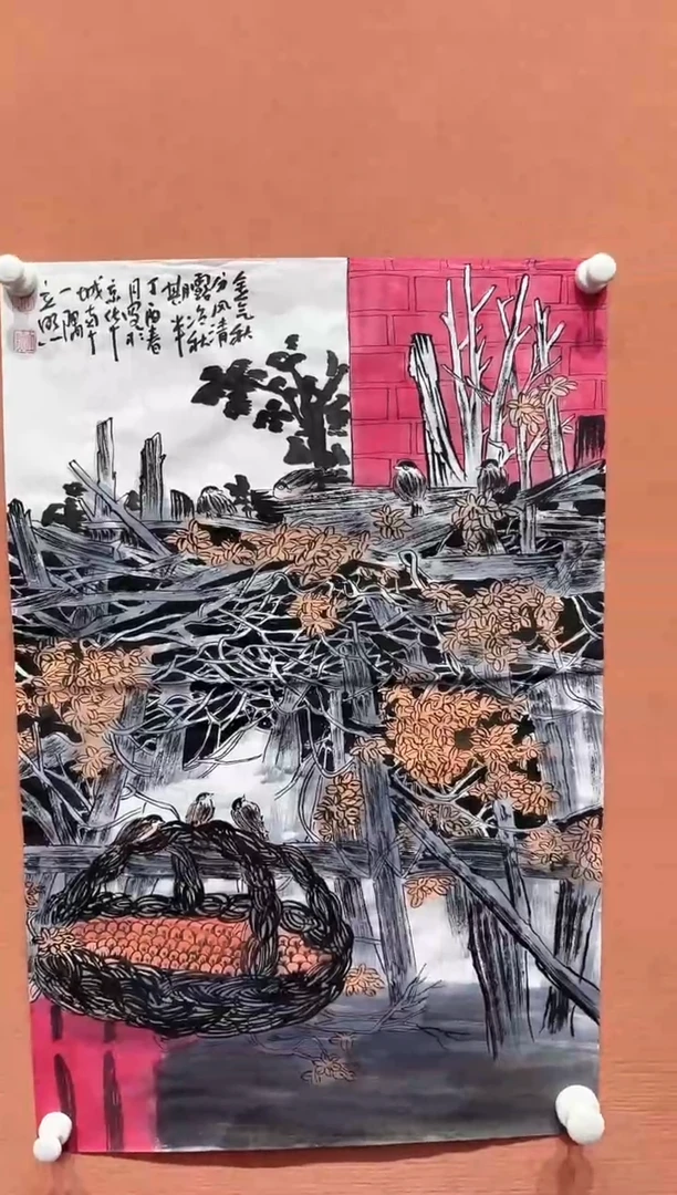 国画师立照老师国画作品