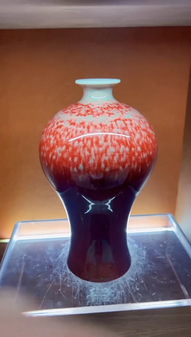 摆件景德镇陶瓷美人醉梅瓶