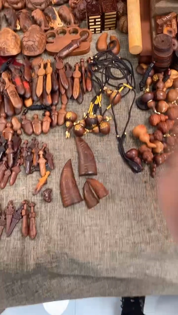 【闪购商品】木枣木大挂杯一对+小挂杯一对随机发货