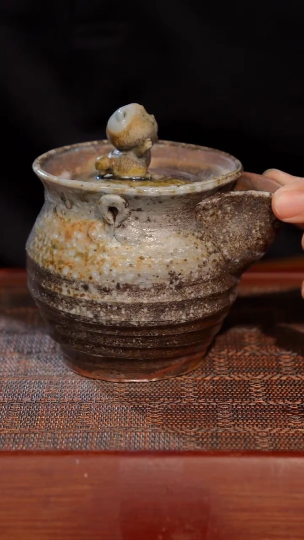 陶瓷奢瓷/瑞寅柴烧茶器（宝瓶）838