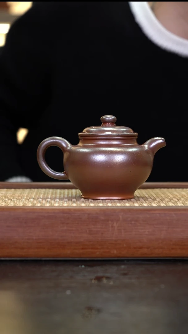茶壶紫砂   柴烧   掇只     260cc