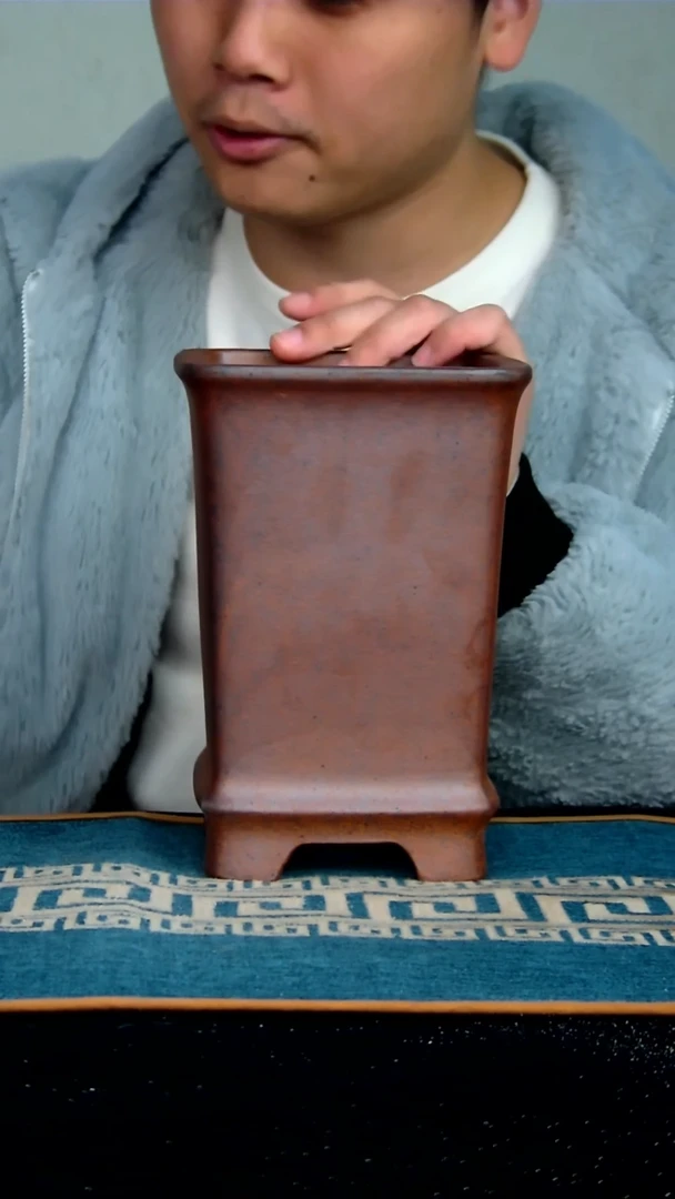 【闪购商品】紫砂花盆11.5*18内径紫砂花盆