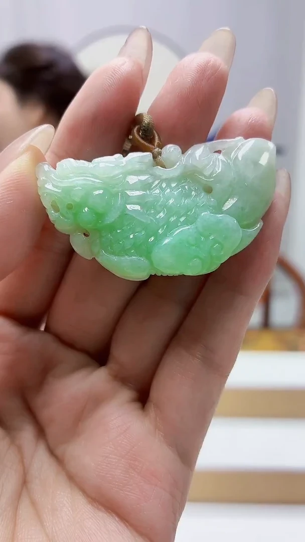 颈饰未镶嵌翡翠4829MM-jj挂件1