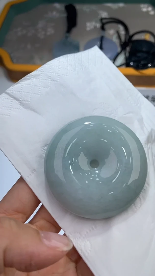 【闪购商品】翡翠挂件未镶嵌2208453/Y/平安扣多样性一件发