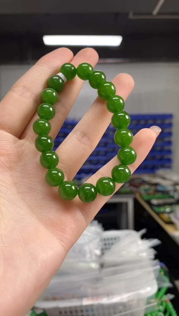 未镶嵌手链和田玉闪购链接   多样性发其一颜色微差