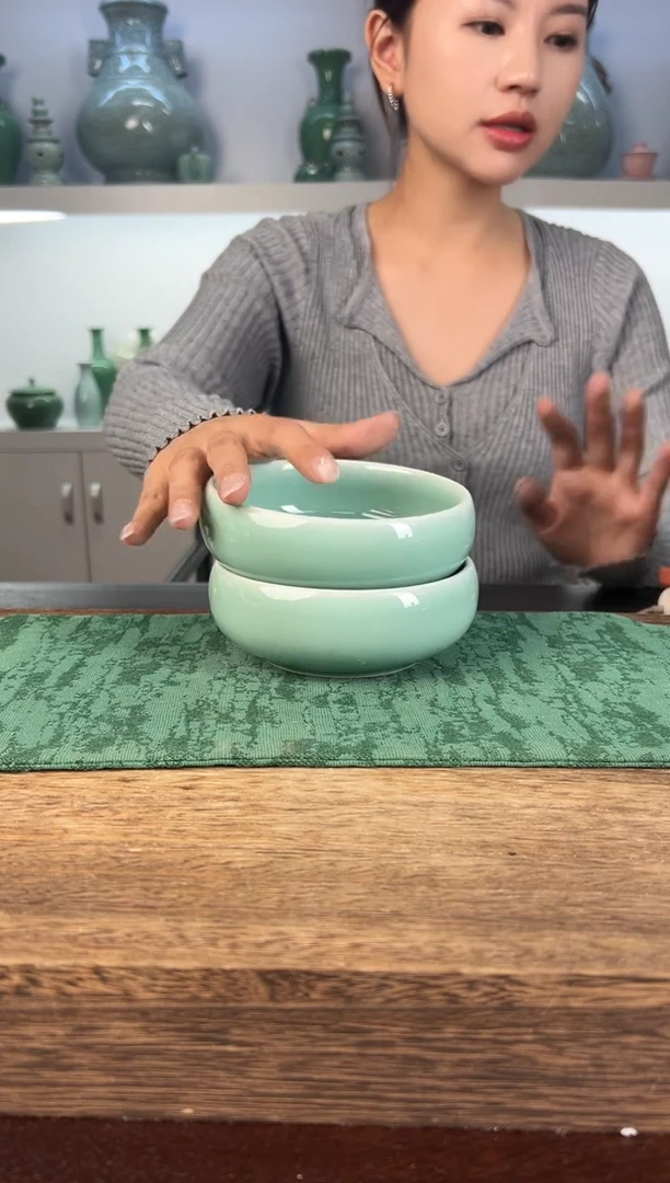 云间青瓷 小米茶器