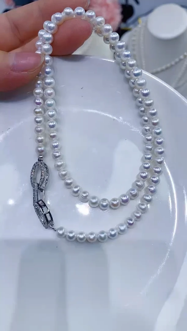 颈饰未镶嵌淡水珍珠1245