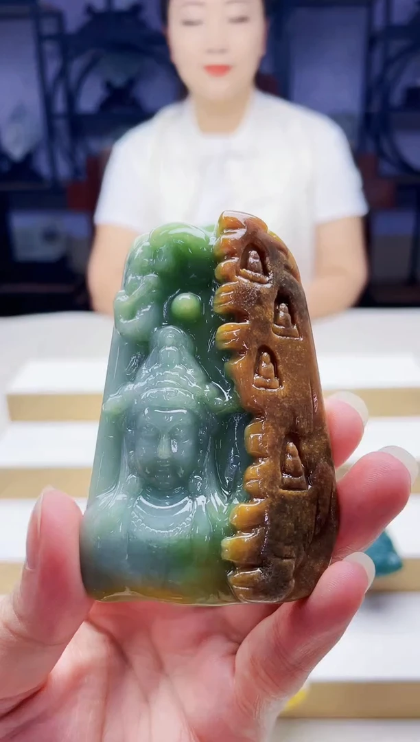 未镶嵌定制翡翠毛货09140068