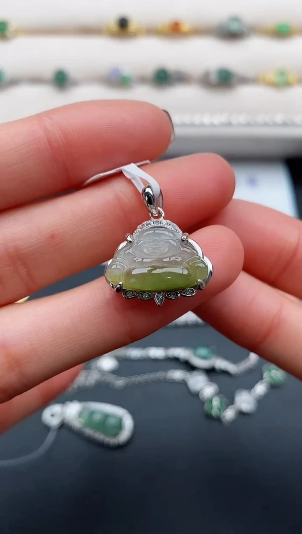 银S925镶嵌戒指翡翠3333333+1