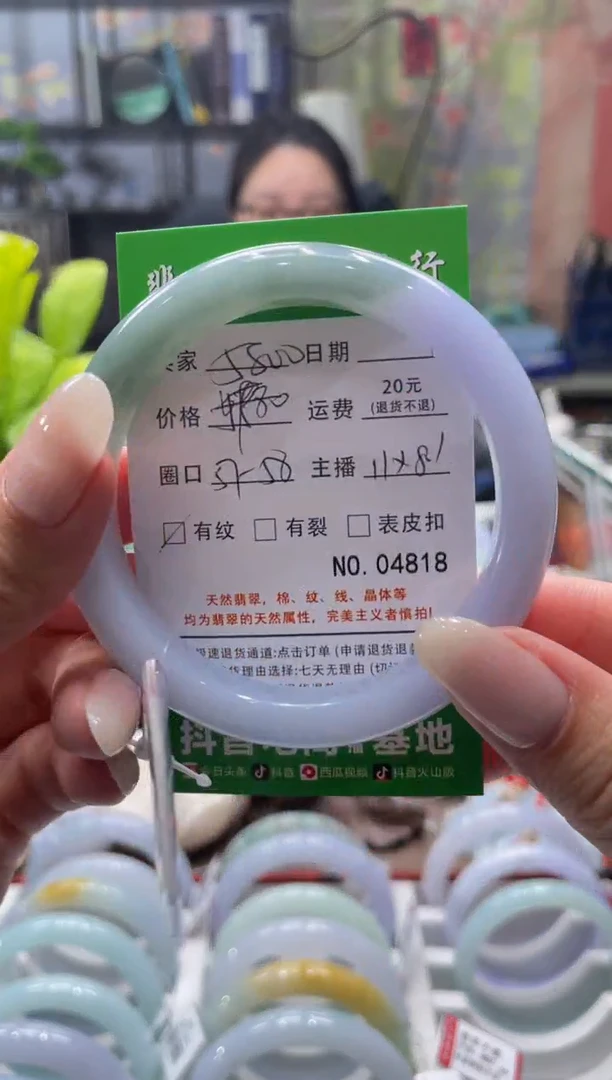 未镶嵌手镯翡翠4818****